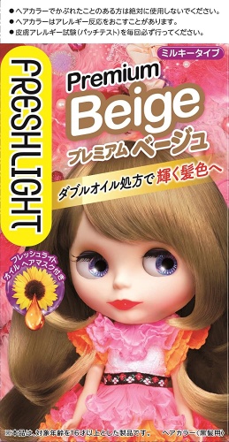 フレッシュライトのミルキーヘアカラー